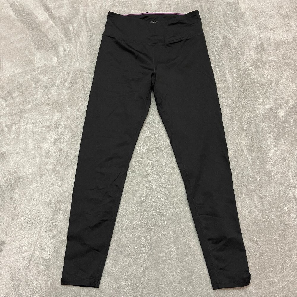 Calvin Klein Performance Wick Black Leggings Medium Ankle